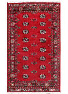 Firebrick Bokhara 4' 1 x 6' 11 - SKU 72798