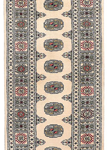 Bisque Bokhara 2' 7 x 10' 4 - SKU 72825
