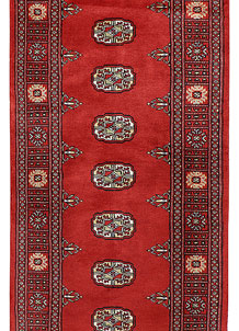 Firebrick Bokhara 2' 6 x 9' 9 - SKU 72827