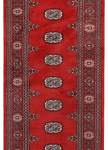 Firebrick Bokhara 2' 7 x 9' 10 - SKU 72834