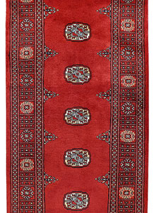 Firebrick Bokhara 2' 7 x 10' 2 - SKU 72835
