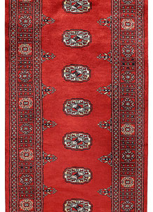 Firebrick Bokhara 2' 7 x 9' 9 - SKU 72836