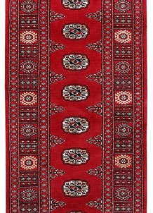 Firebrick Bokhara 2' 11 x 10' 2 - SKU 72843