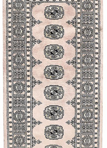 Misty Rose Bokhara 2' 7 x 10' - SKU 72845