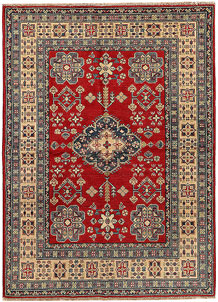 Firebrick Kazak 4' 11 x 6' 9 - SKU 72848