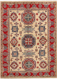 Bisque Kazak 5' 6 x 7' 7 - SKU 72856