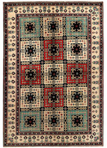 Multi Colored Kazak 6' 8 x 9' 9 - SKU 72857