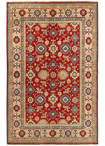 Firebrick Kazak 5' 9 x 9' 1 - SKU 72858