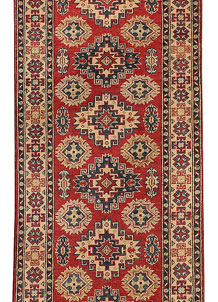 Firebrick Kazak 2' 7 x 12' 9 - SKU 72865