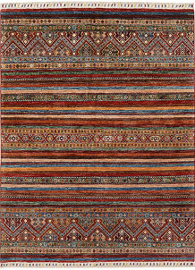 Multi Colored Kazak 5' x 6' 8 - SKU 72885