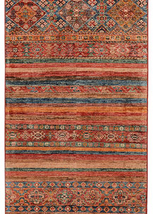 Multi Colored Kazak 2' 9 x 9' 8 - SKU 72899