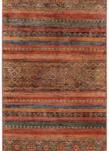 Multi Colored Kazak 2' 8 x 8' 3 - SKU 72907