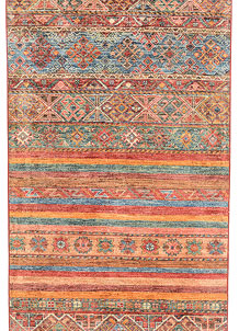 Multi Colored Kazak 2' 7 x 9' 10 - SKU 72914