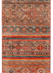 Multi Colored Kazak 2' 8 x 9' 10 - SKU 72950