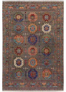 Multi Colored Kazak 8' 11 x 13' - SKU 72966