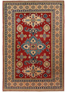 Firebrick Kazak 6' 7 x 9' 9 - SKU 73263