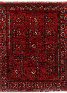 Firebrick Khal Mohammadi 5' 10 x 7' 4 - SKU 73277