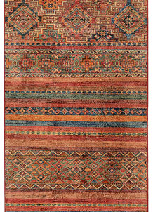 Multi Colored Kazak 2' 9 x 8' 2 - SKU 73295