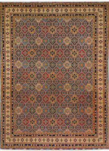 Multi Colored Khal Mohammadi 9' 10 x 12' 10 - SKU 73300