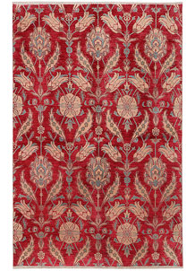 Firebrick Suzani 6' x 9' 1 - SKU 73331