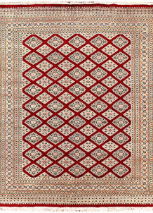 Firebrick Jaldar 6' 7 x 7' 11 - SKU 73375