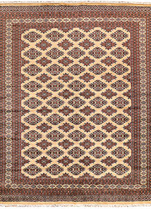 Navajo White Jaldar 6' 7 x 8' 4 - SKU 73380