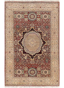 Firebrick Mamluk 5' 10 x 8' 8 - SKU 73392