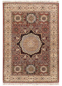 Firebrick Mamluk 4' 1 x 5' 11 - SKU 73393