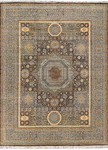 Saddle Brown Mamluk 8' 11 x 11' 10 - SKU 73432