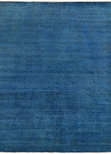Steel Blue Overdyed 8' 9 x 10' 11 - SKU 73443