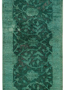 Medium Sea Green Overdyed 2' 7 x 8' 8 - SKU 73445