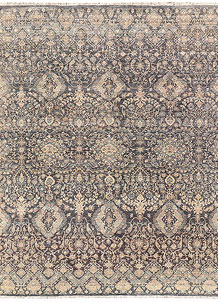 Grey Ikat 8' x 9' 11 - SKU 73458