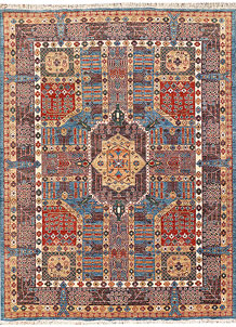 Multi Colored Mamluk 8' 11 x 11' 7 - SKU 73463
