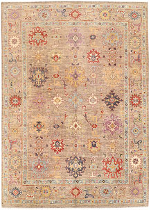 Tan Oushak 8' 10 x 12' 3 - SKU 73474