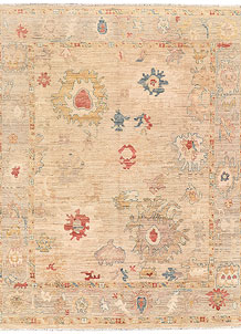 Tan Oushak 8' 11 x 11' 3 - SKU 73477