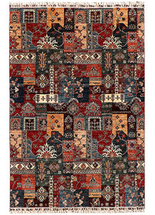 Multi Colored Kazak 5' 7 x 8' 4 - SKU 73514