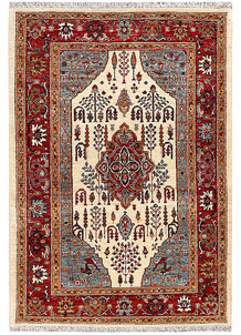 Blanched Almond Ziegler 3' 6 x 4' 11 - SKU 73546