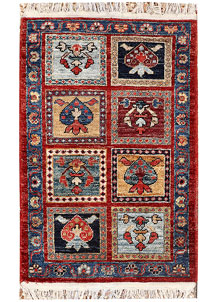 Multi Colored Kazak 2' x 3' - SKU 73556