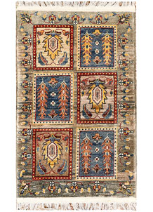 Multi Colored Kazak 1' 11 x 3' 2 - SKU 73562
