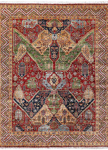 Multi Colored Ziegler 7' 10 x 9' 9 - SKU 73587