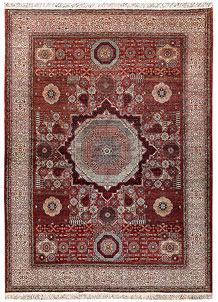 Firebrick Mamluk 8' 10 x 12' 4 - SKU 73594
