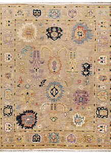 Tan Oushak 11' 11 x 15' - SKU 73604