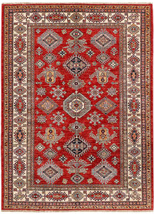 Red Kazak 5' 10 x 7' 11 - SKU 73623