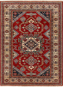 Firebrick Kazak 5' x 6' 10 - SKU 73652