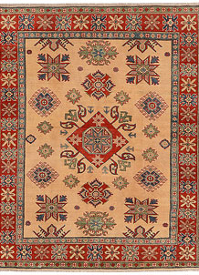 Sandy Brown Kazak 4' 10 x 6' - SKU 73716