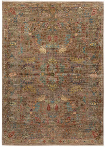 Multi Colored Kazak 5' 8 x 8' - SKU 73727