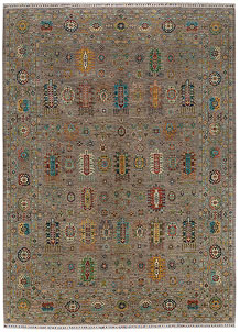 Multi Colored Kazak 8' 10 x 11' 11 - SKU 73733