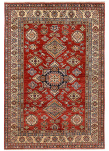 Firebrick Kazak 5' 9 x 8' 3 - SKU 73741