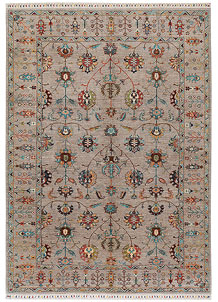 Tan Kazak 6' 1 x 9' 1 - SKU 73750