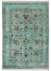 Light Sea Green Kazak 5' 8 x 8' 1 - SKU 73751